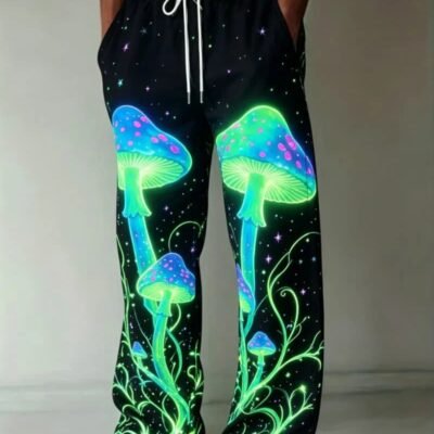 Glow Mushroom Pants