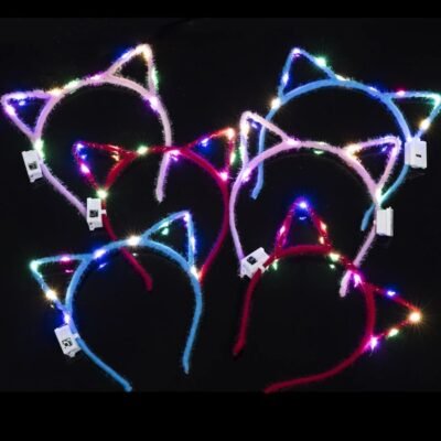LED Cat Ears — 10 Pack