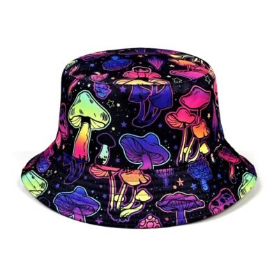Psychedelic Mushroom Bucket Hat